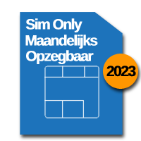 sim only maandelijks opzegbaar